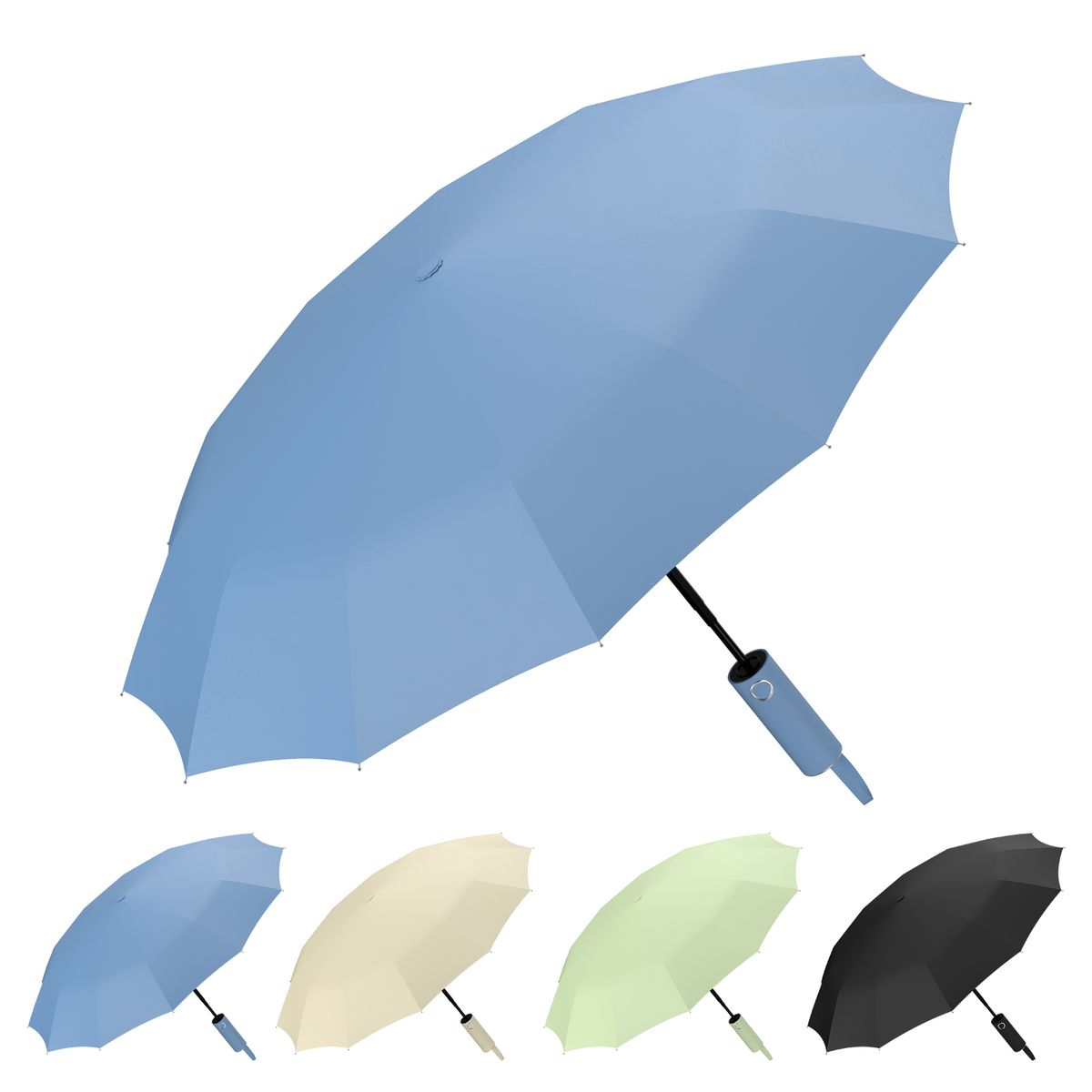 YAYKO - Paraguas Plegable Automático Anti-uv De 24 Varillas