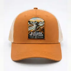 LENGA - Jockey Gorro Trucker Canvas Parque Nacional Glaciares de Santiago