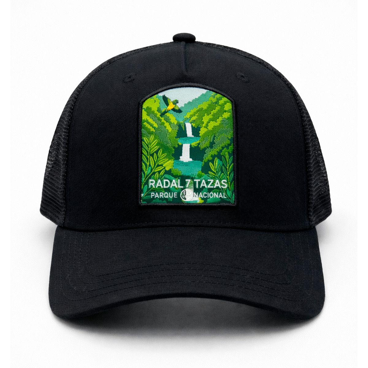 LENGA - Jockey Gorro Trucker Canvas Parque Nacional Radal 7 Tazas Lenga