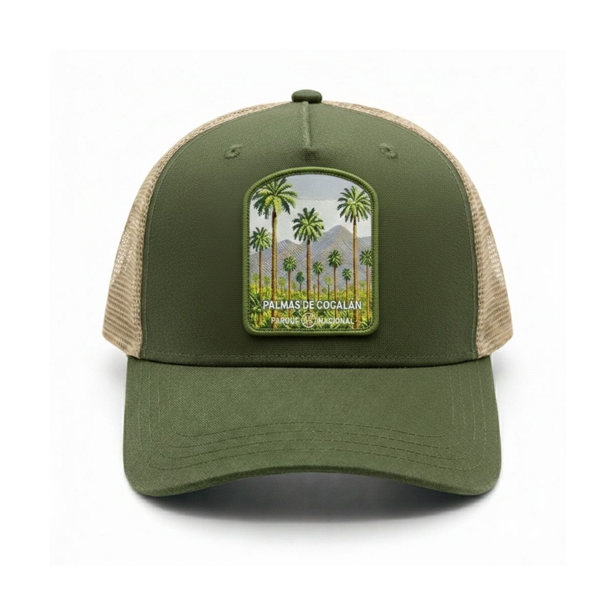 LENGA - Jockey Gorro Trucker Canvas Parque Nacional Palmas de Cocalán Lenga