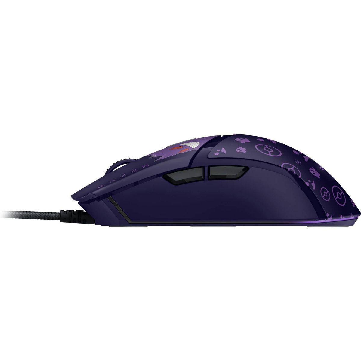 RAZER - Mouse Gamer Razer Cobra Pokémon Gengar Edition 8500DPI Razer Chroma RGB NegroMorado
