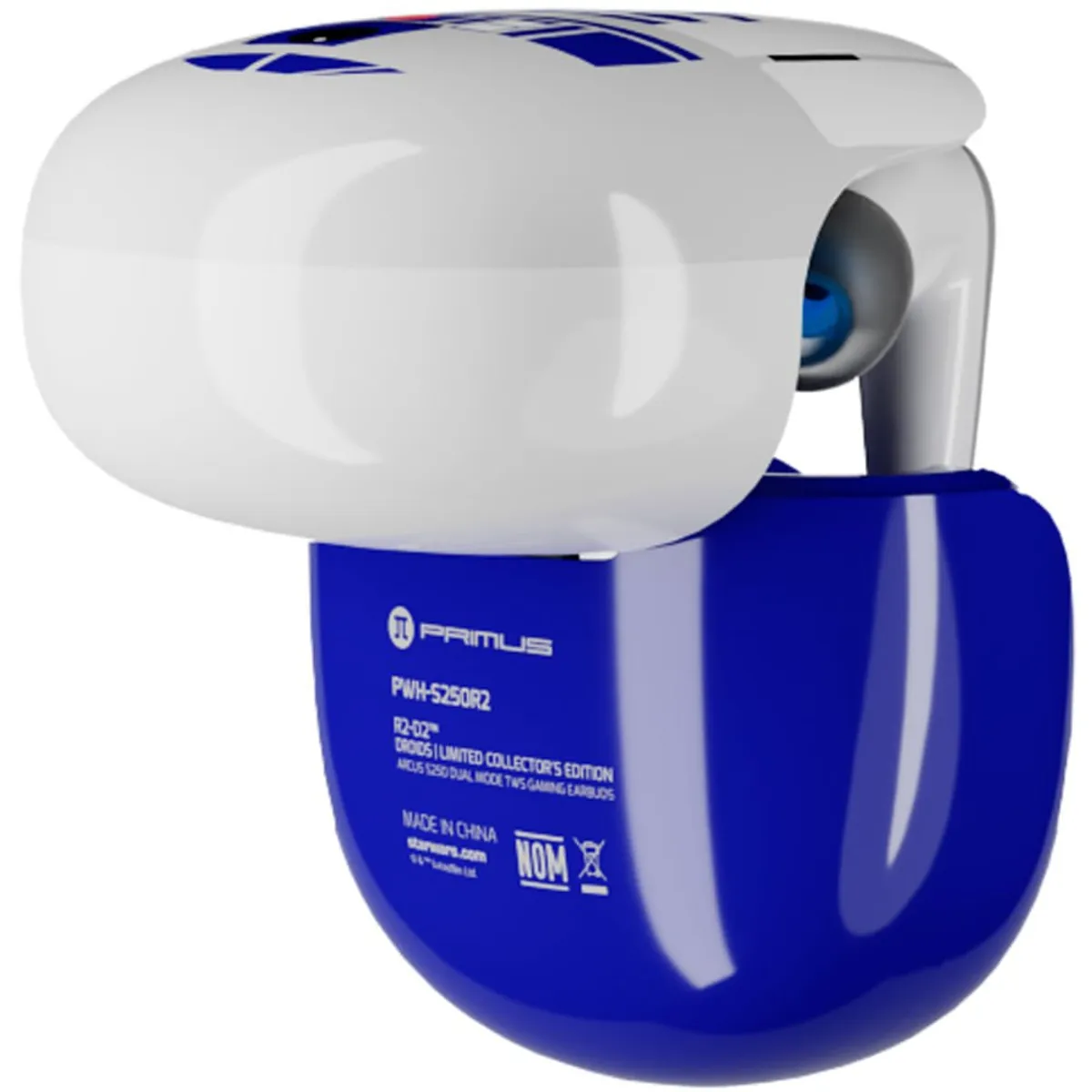 PRIMUS GAMING - Audífonos TWS Gaming Primus Arcus S250 PWH-S250R2 24GHz BT 54 ANC R2D2