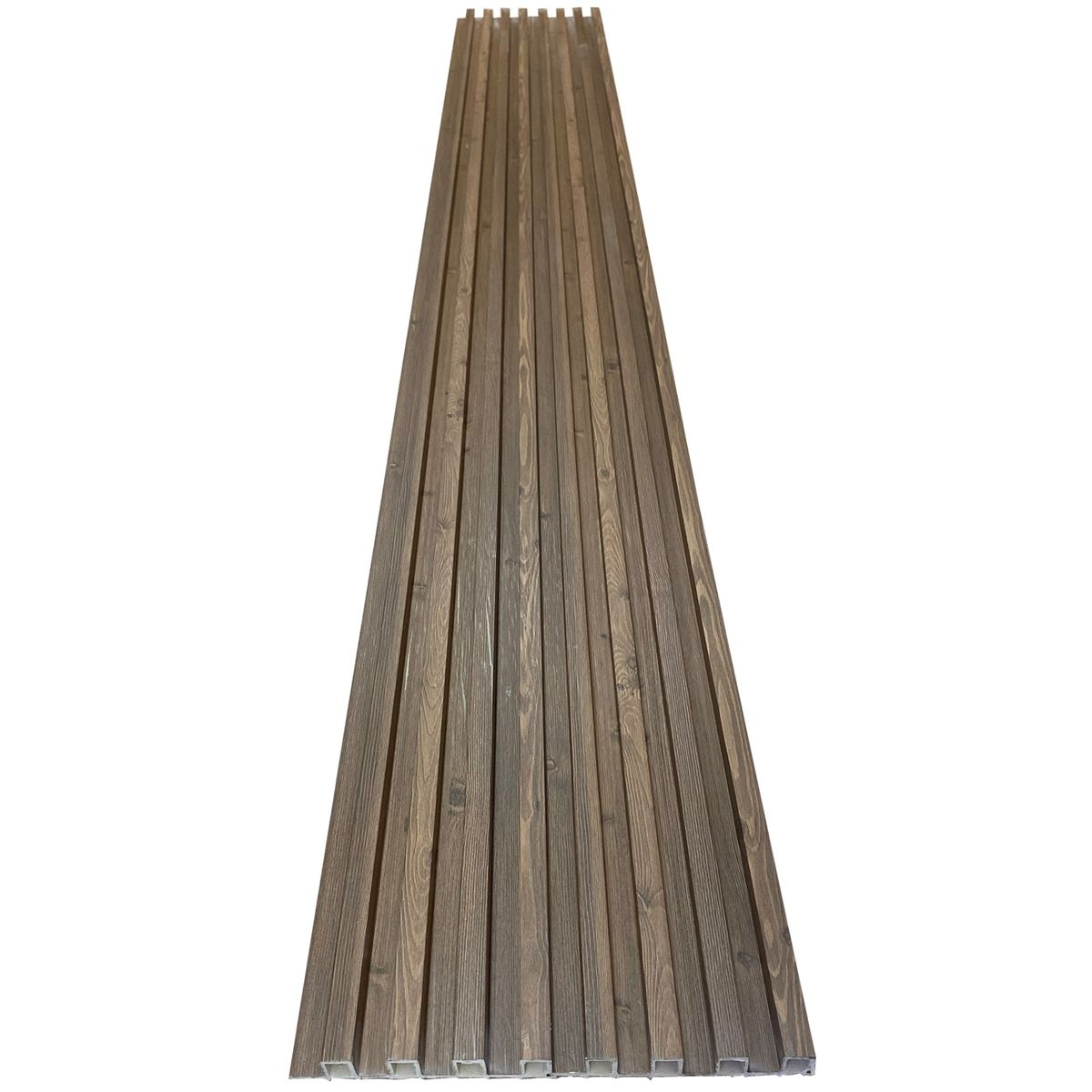 Caja Wall Panel PVC Nogal 240x16 cm 3.84 m² (10 Paneles), marca JOYTEK - Foto Principal