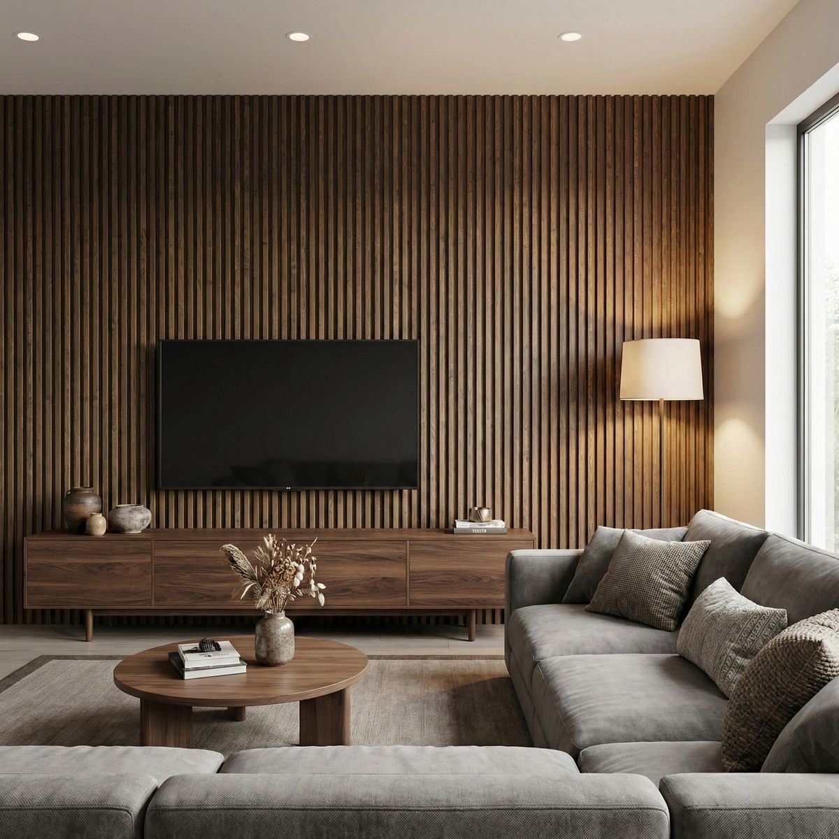 Caja Wall Panel PVC Nogal 240x16 cm 3.84 m² (10 Paneles), marca JOYTEK - Foto 2