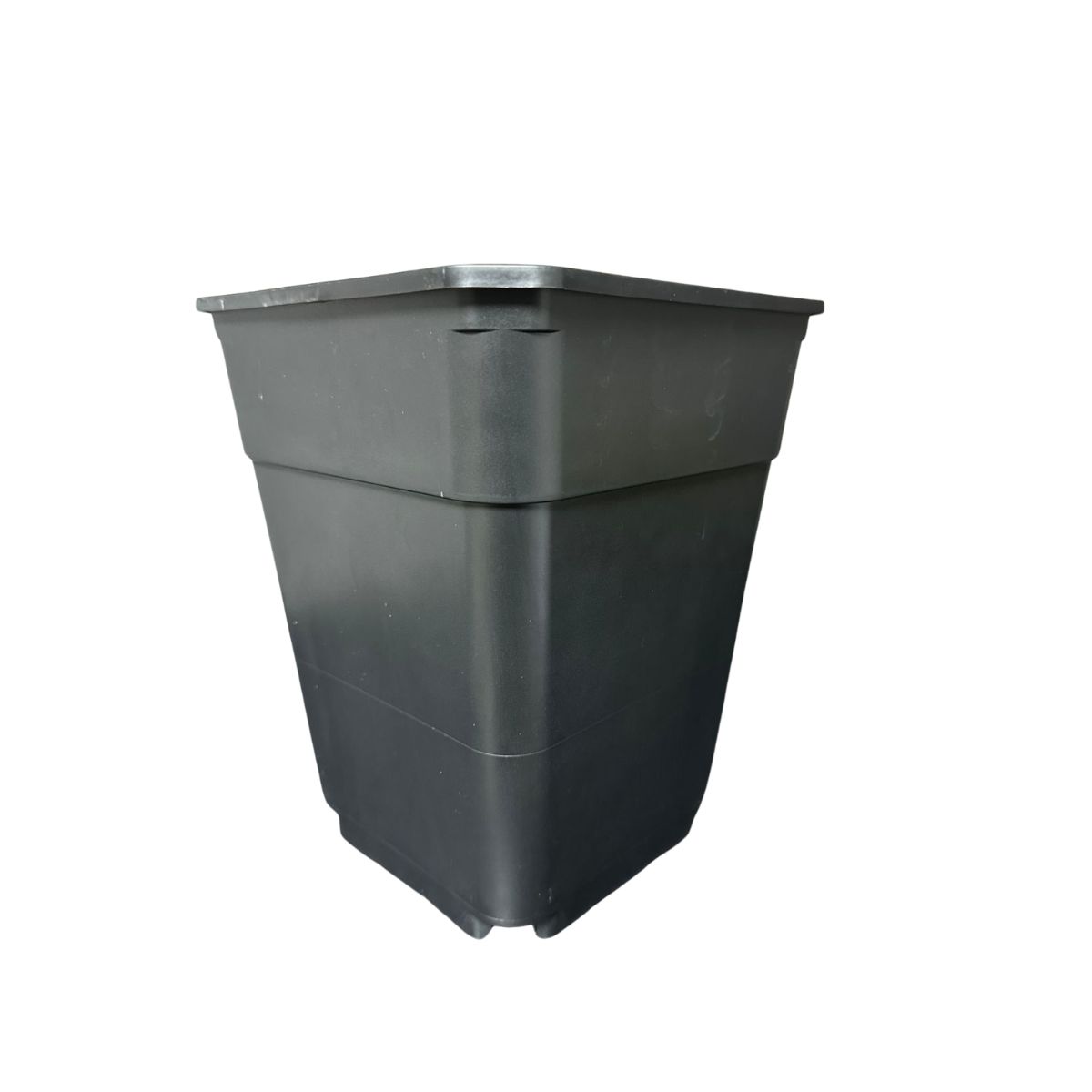 GENERICO - Maceta Cuadrada 20x20x25 De 7 Litros Negro Rectangular