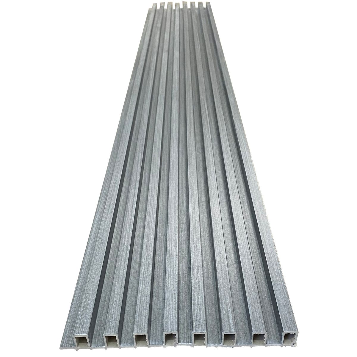 JOYTEK - Caja Wall Panel PVC Gris Grafito 240x16 cm 3.84 m² (10 Paneles)