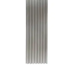 JOYTEK - Caja Wall Panel PVC Gris 240x16 cm 3.84 m² (10 Paneles)
