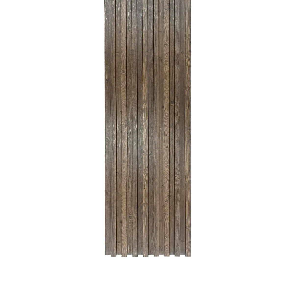 JOYTEK - Caja Wall Panel PVC Nogal 240x16 cm 3.84 m² (10 Paneles)
