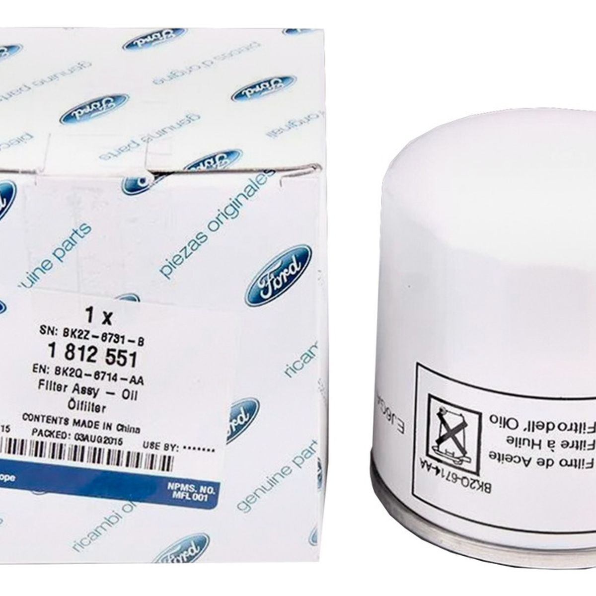 FORD - Filtro Aceite Original Ford Transit 350l-460e (2014- )