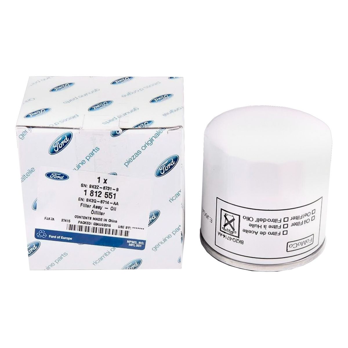 FORD - Filtro Aceite Original Ford Transit 350l-460e (2014- )