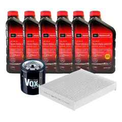 GENERICO - Kit Mantención Ford Escape 2.5 Aceite+filtros(ac,po)