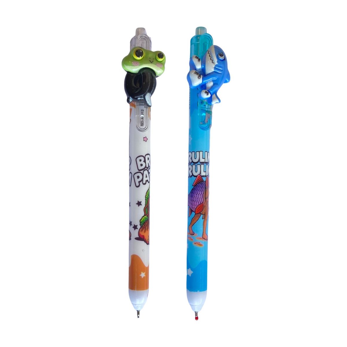 MOTARRO - Set escolar Brainrot - Portaminas + Bolígrafo Gel