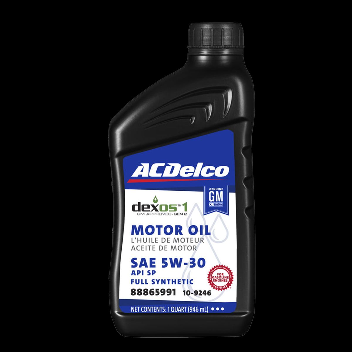 CHEVROLET - ACEITE MOTOR ACDelco 5W30 Dexos 1 1L