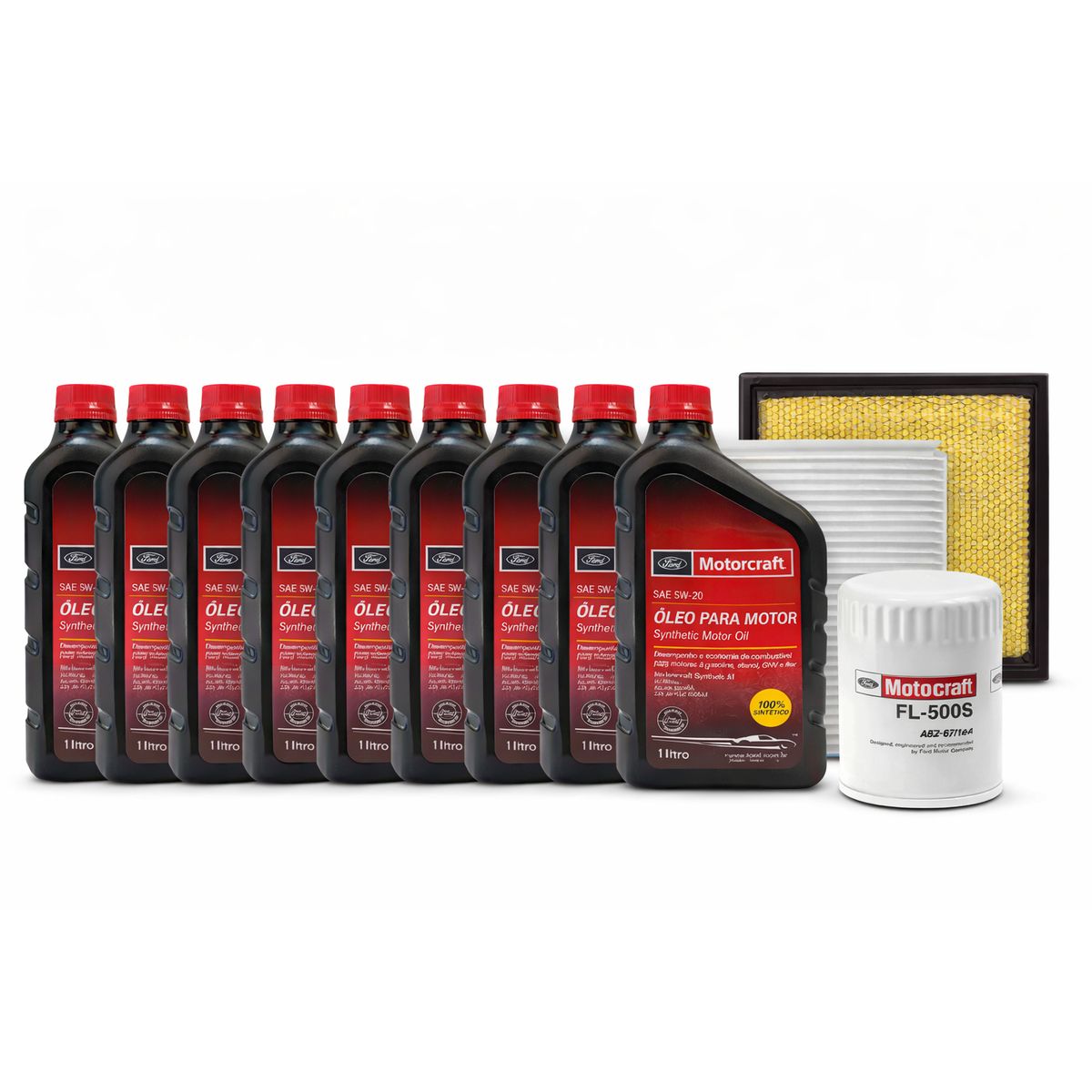 FORD - KIT MANTENCION FORD F150 5.0 5W20+FILTROS(Ac,Ai,Po)