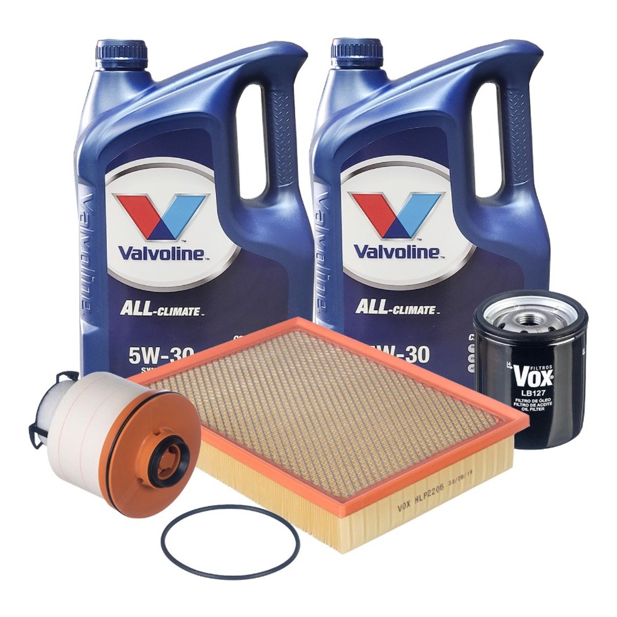 GENERICO - Kit Mantencion Toyota Hilux 2.4 Aceite + Filtros