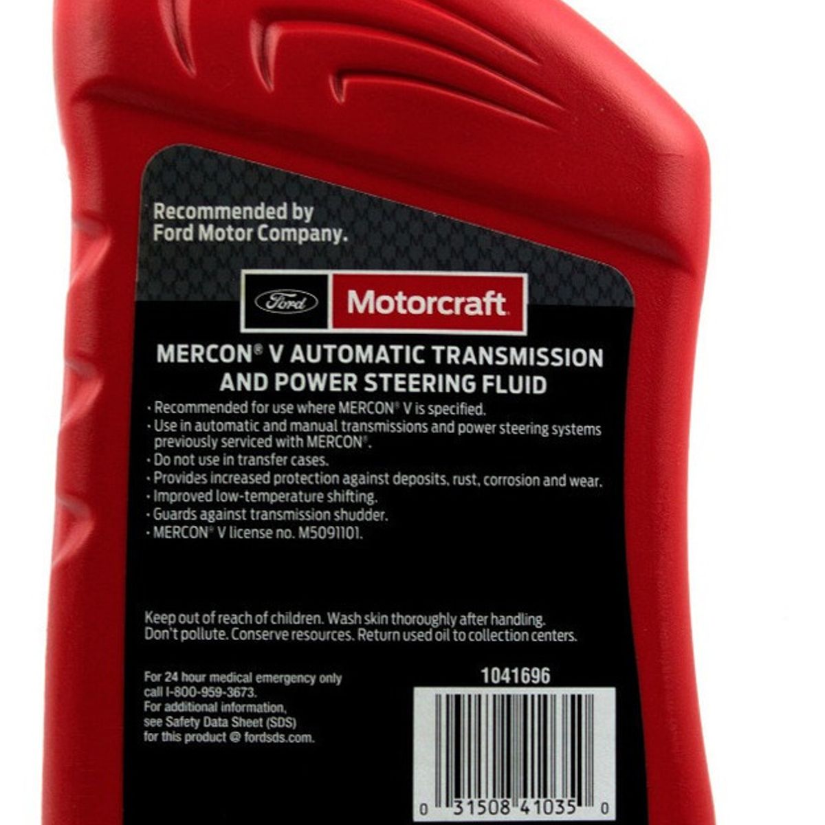 FORD - Aceite Caja Automática Atf Mercon V Ford Motorcraft 946 Ml