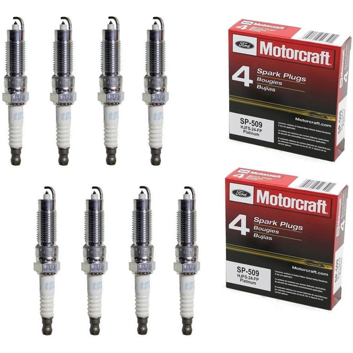 FORD - Juego De 8 Bujias Ford F150 5.0 2010-2014