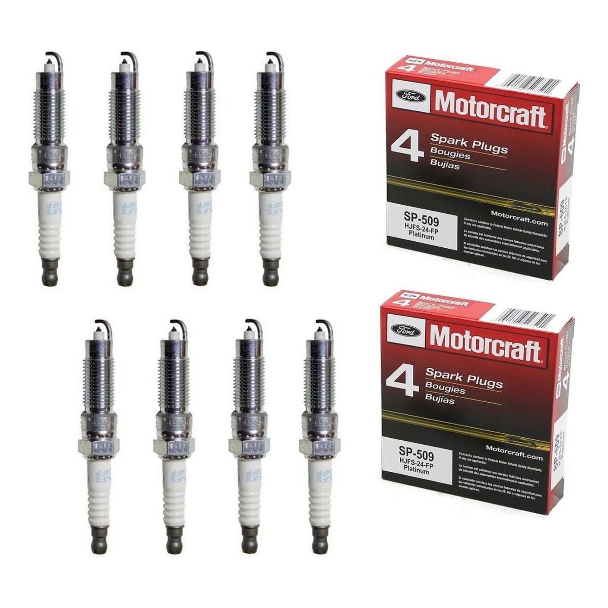 FORD - Juego De 8 Bujias Ford F150 5.0 2010-2014