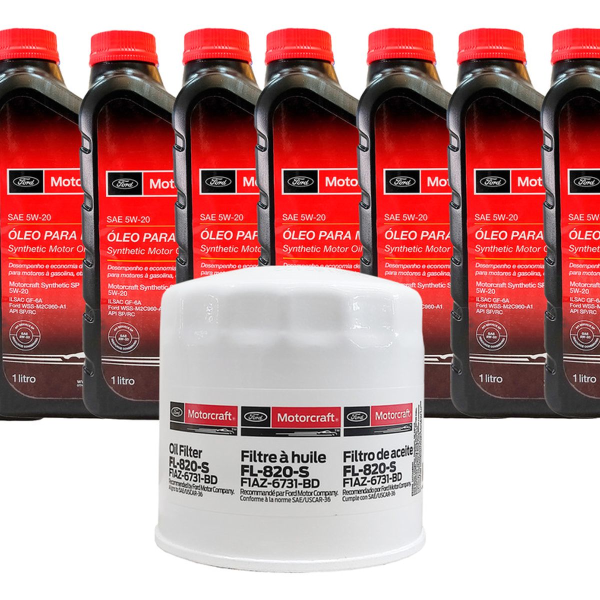 FORD - Kit Mantención Ford F150 6.2 Aceite + Filtro Motorcraft