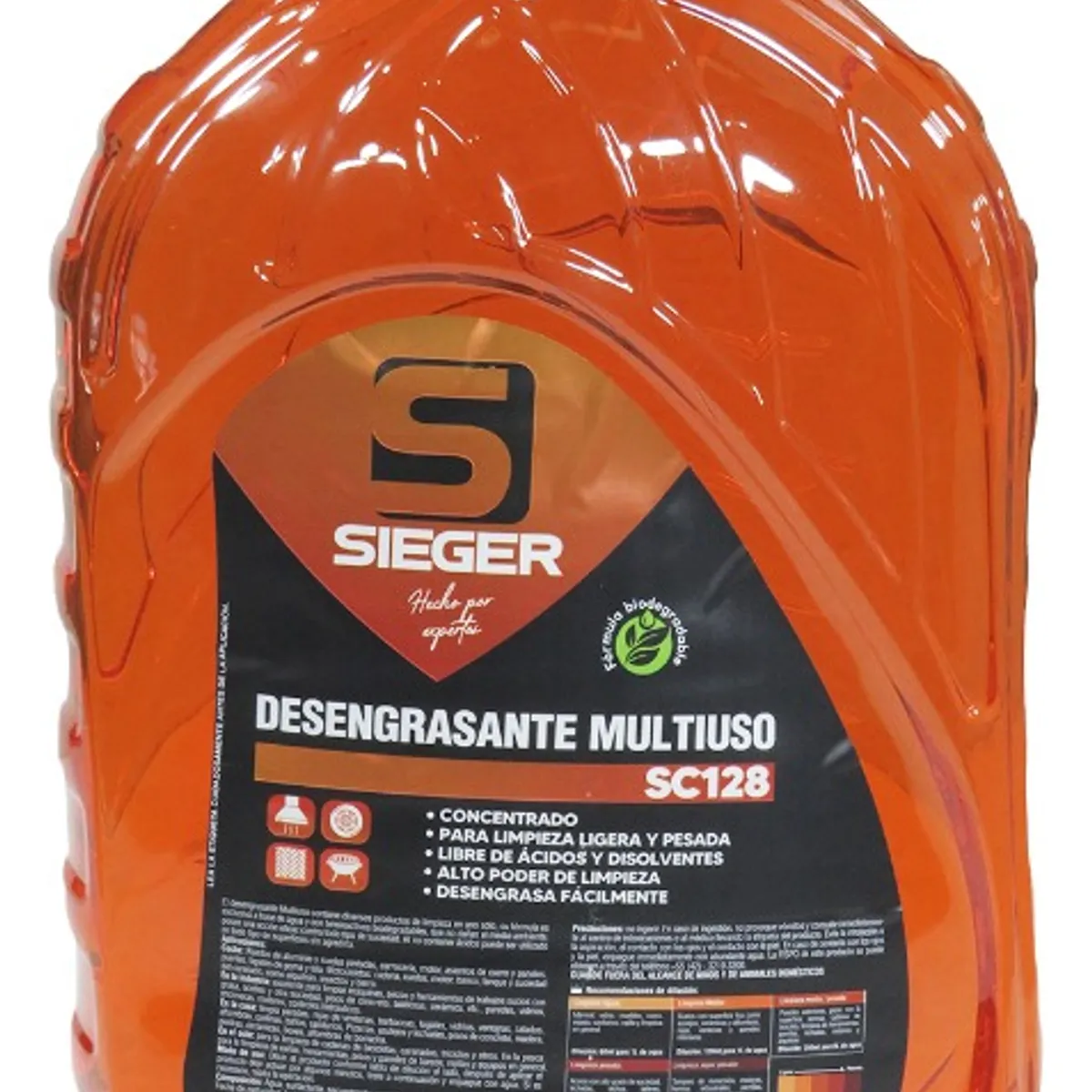 SIEGER - Desengrasante Multiuso Sieger Sc128 5l