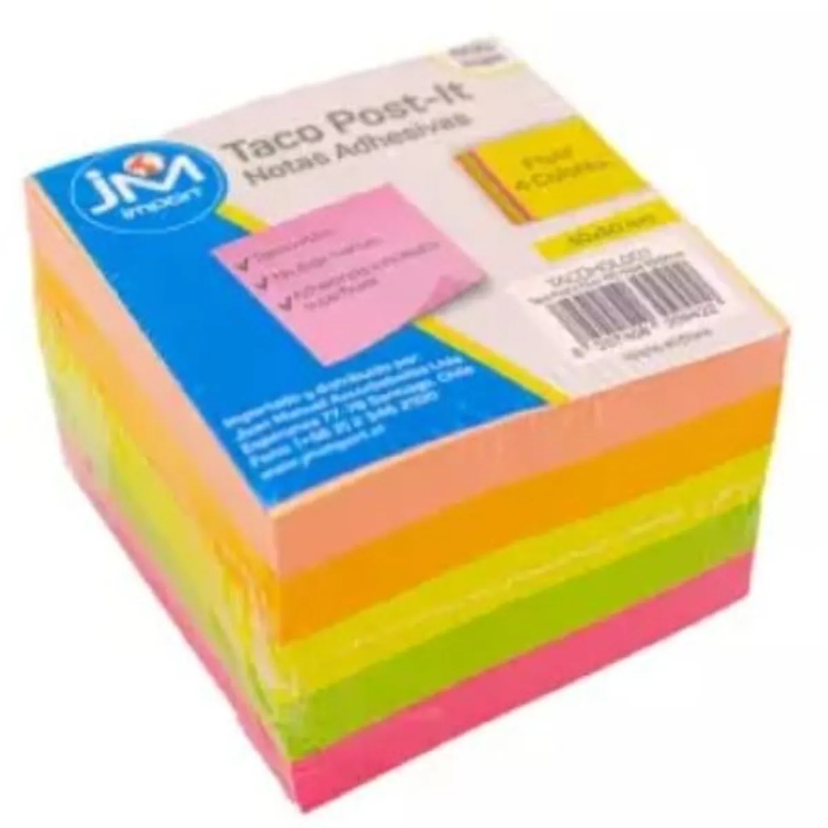JM IMPORT - Taco PostIt 50x50 mm 400 hojas