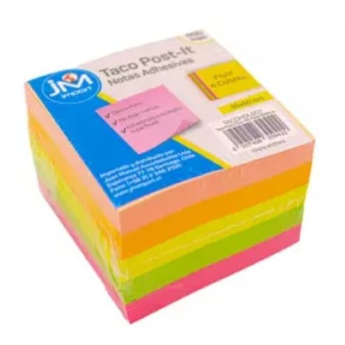 JM IMPORT - Taco PostIt 50x50 mm 400 hojas