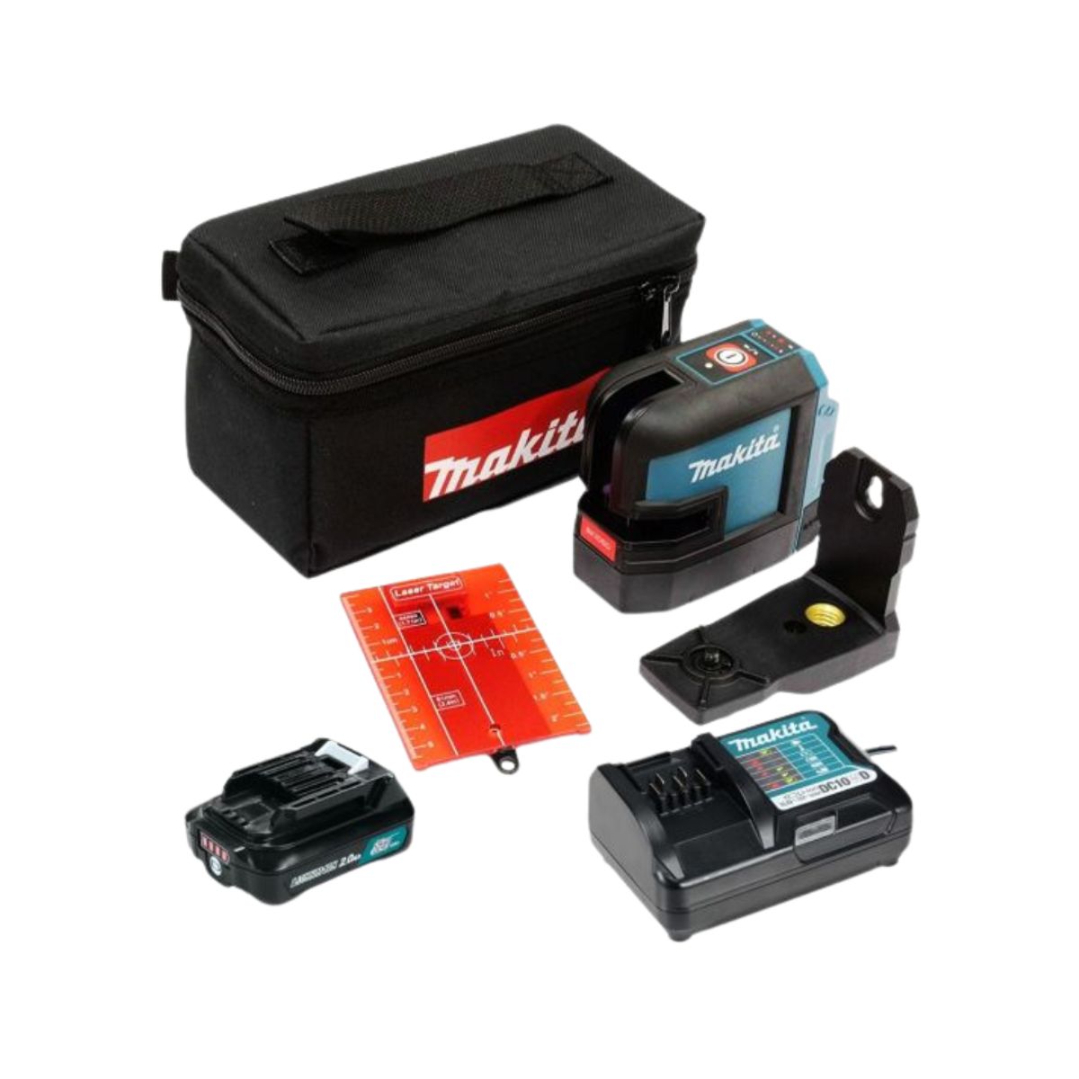 MAKITA - Nivel Laser Multilíneas Rojas Batería + Cargador Sk105dz Makita
