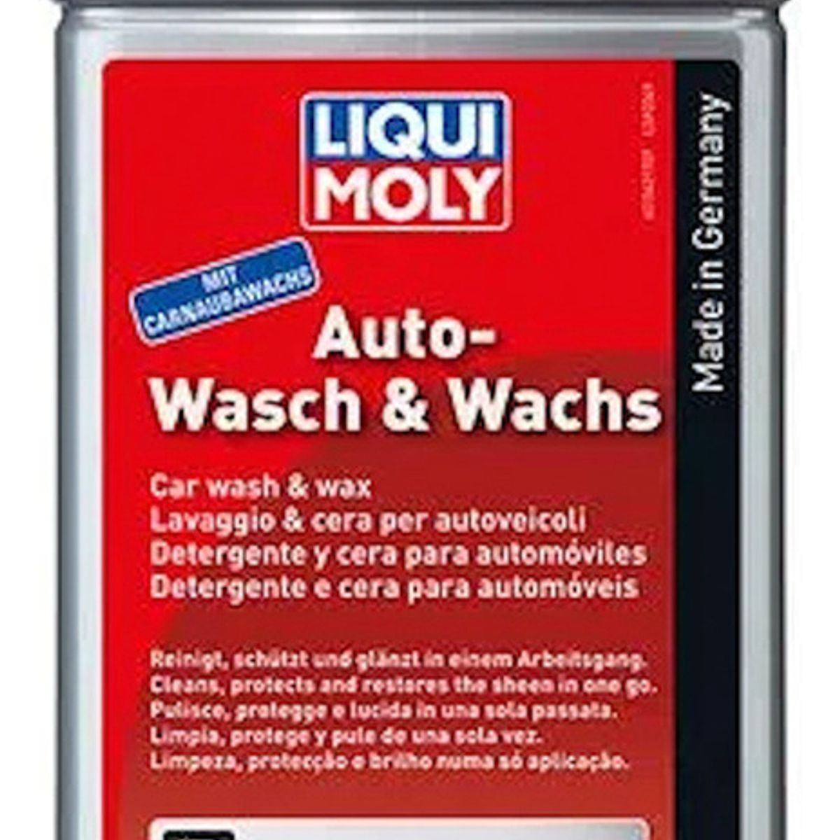LIQUI MOLY - Shampoo Abrillantador Con Cera Liqui Moly 1 Lt
