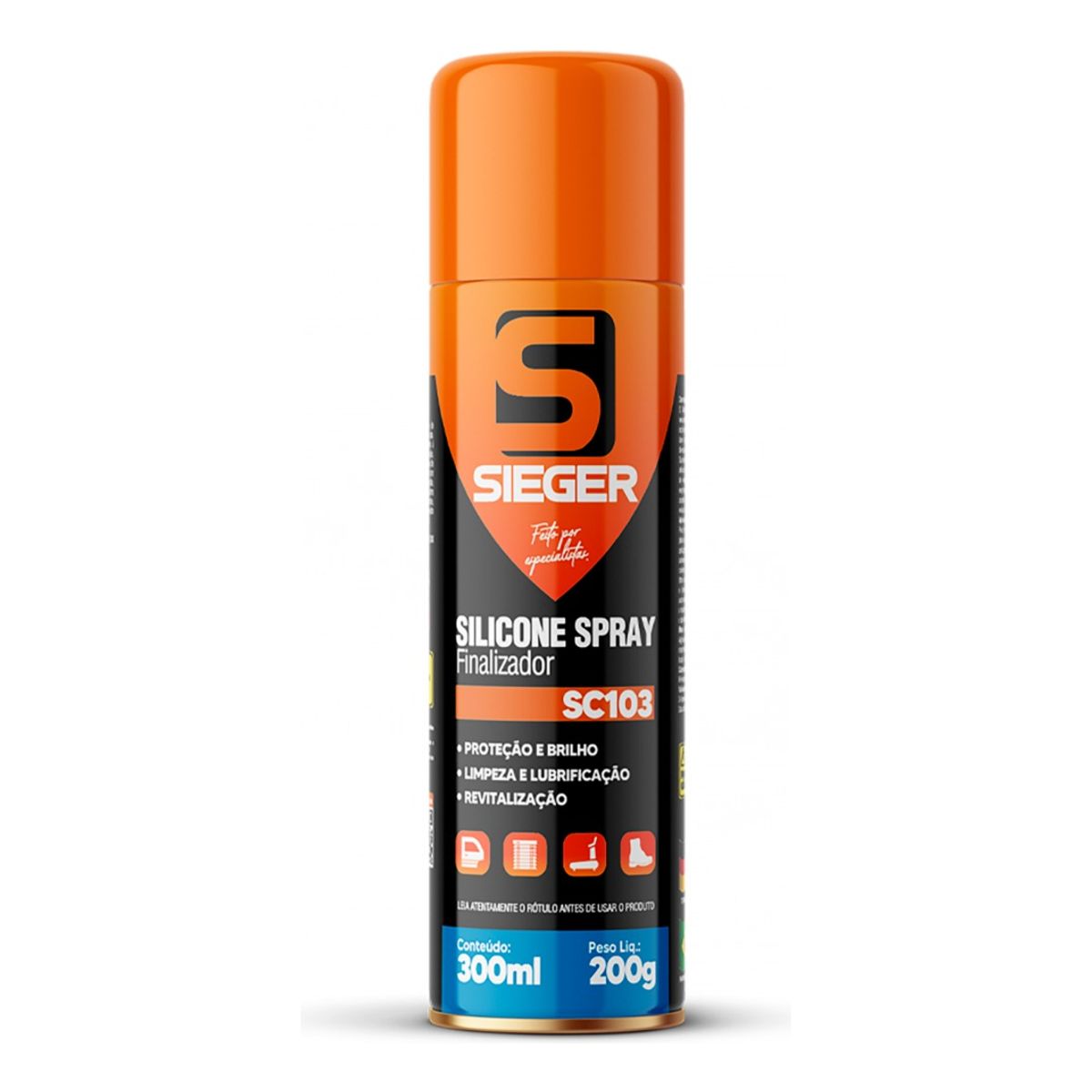 SIEGER - Silicona Spray Lubricante Y Abrillantadora Sieger 300ml