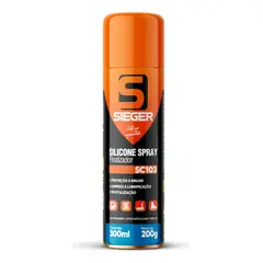 SIEGER - Silicona Spray Lubricante Y Abrillantadora 300ml