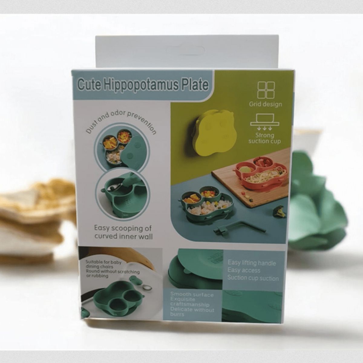 GENERICO - Plato Silicona Bebe