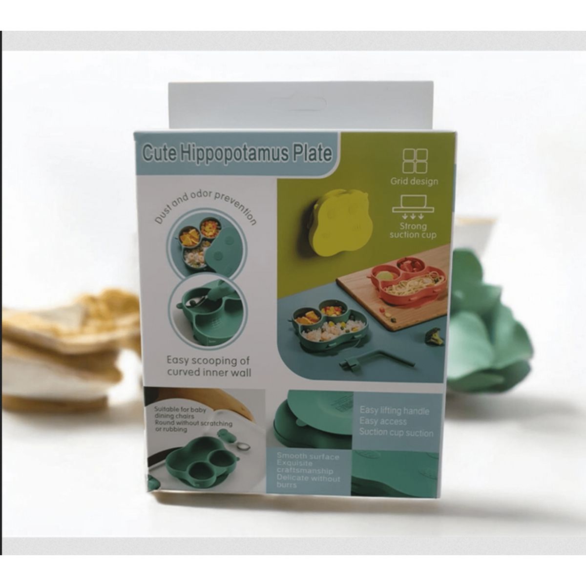 GENERICO - Plato Silicona Bebe