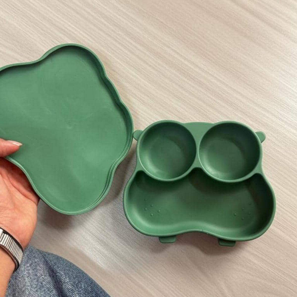 GENERICO - Plato Silicona Bebe