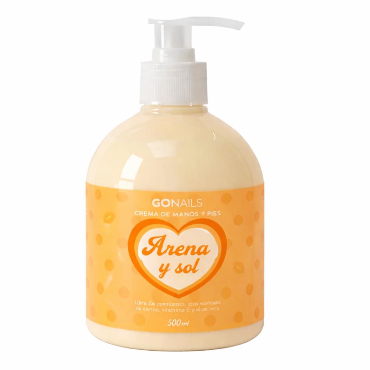GO NAILS - Crema De Manos Y Pies Go Nails Arena y Sol 500 Ml
