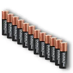 DURACELL - Pack de 12 Pilas AAA Alcalina de Larga Duración