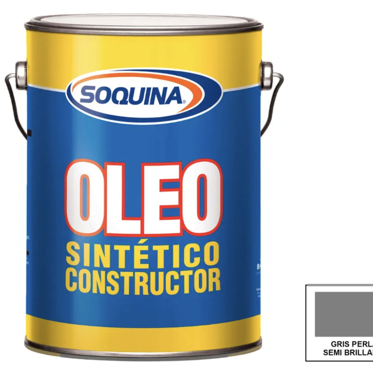 SOQUINA - OLEO BTE CONSTRUCTOR GRIS PERLA 1GL SOQUINA