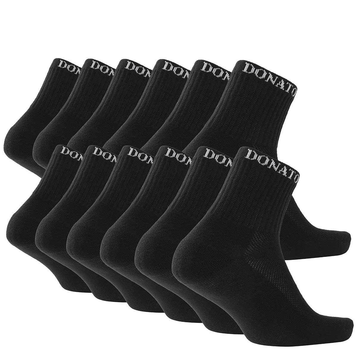 GIOVACCHINO - Pack de 12 Calcetines Cortos Deportivos Mujer.