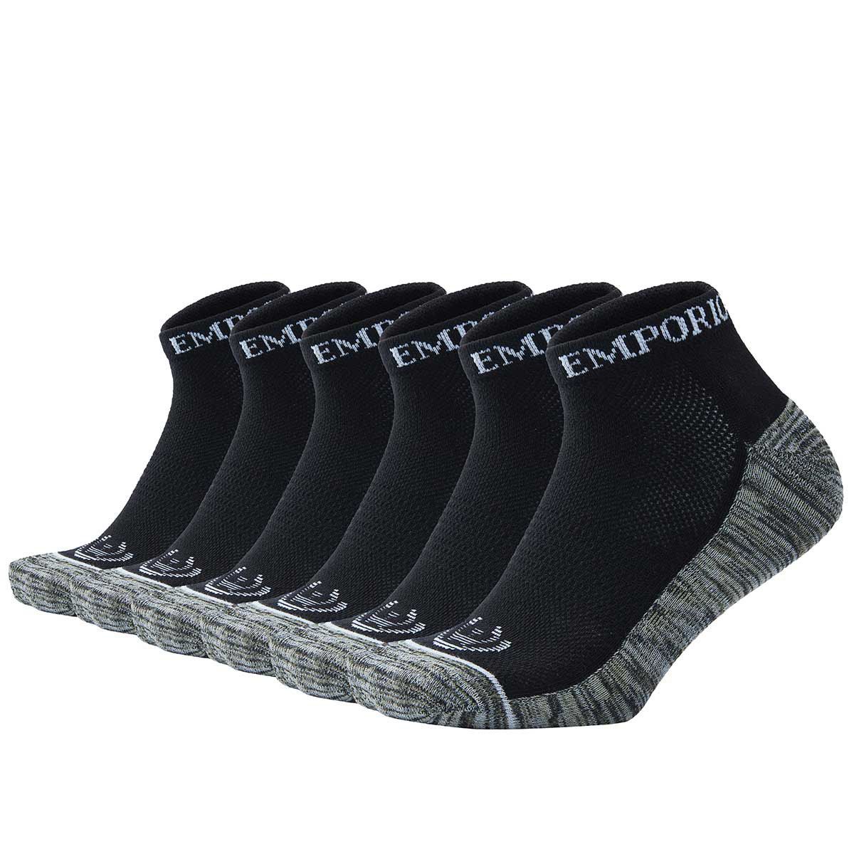 GIOVACCHINO - Pack de 6 Calcetines Tobilleros Deportivos Cobre Hombre