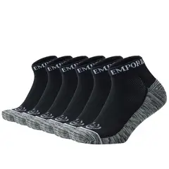 GIOVACCHINO - Pack de 6 Calcetines Tobilleros Deportivos Cobre Hombre
