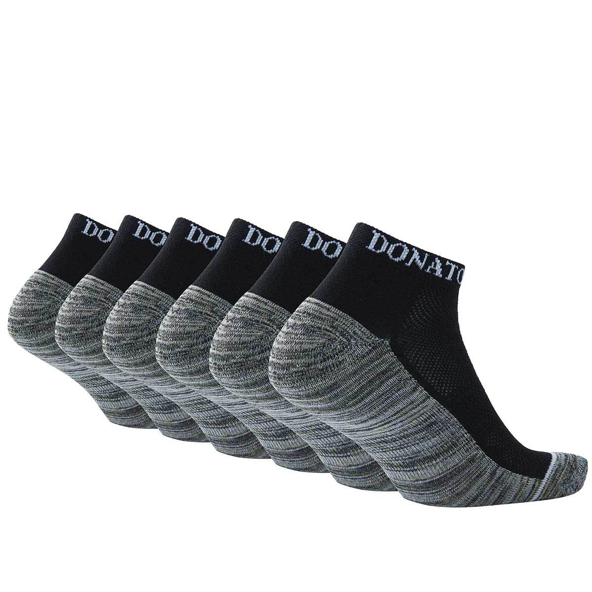 GIOVACCHINO - Pack de 6 Calcetines Tobilleros Deportivos Cobre Hombre