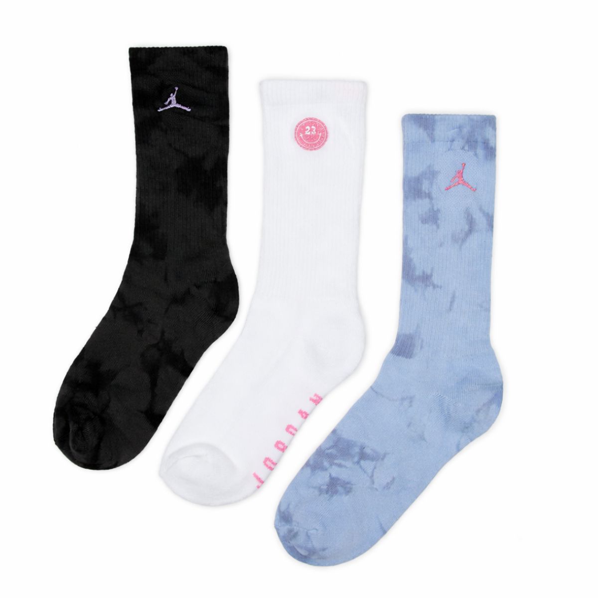 JORDAN - CALCETINS JORDAN KIDS CREW BLUE JEANS & BLING 3PK