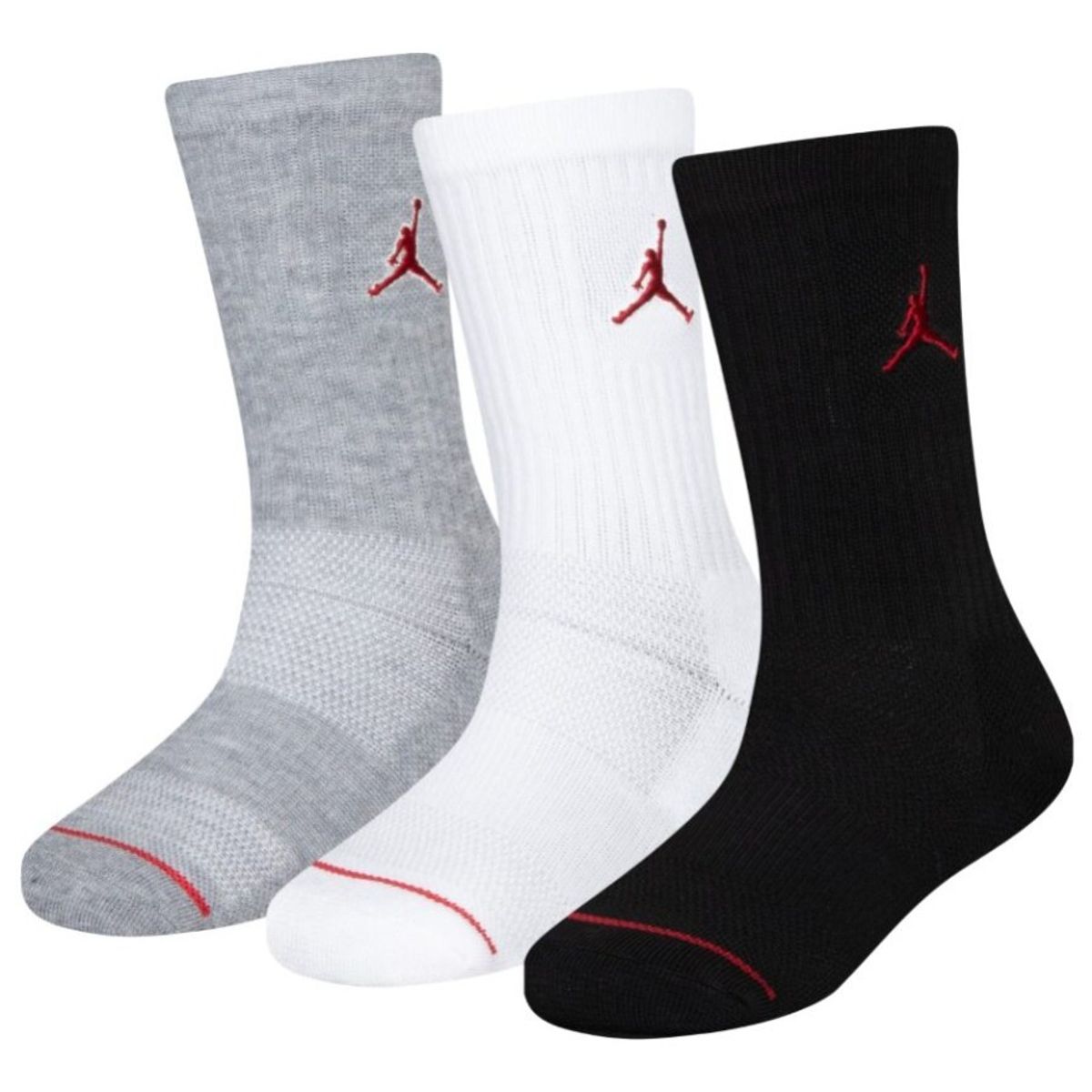 JORDAN - CALCETINES JORDAN KIDS JUMPMAN CREW 3PK TALLA 7-9