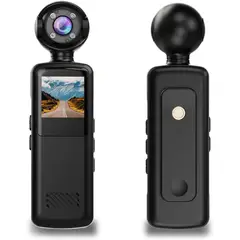 GENERICO - Mini Cámara Portátil Wifi Bodycam Hd Con Pantalla