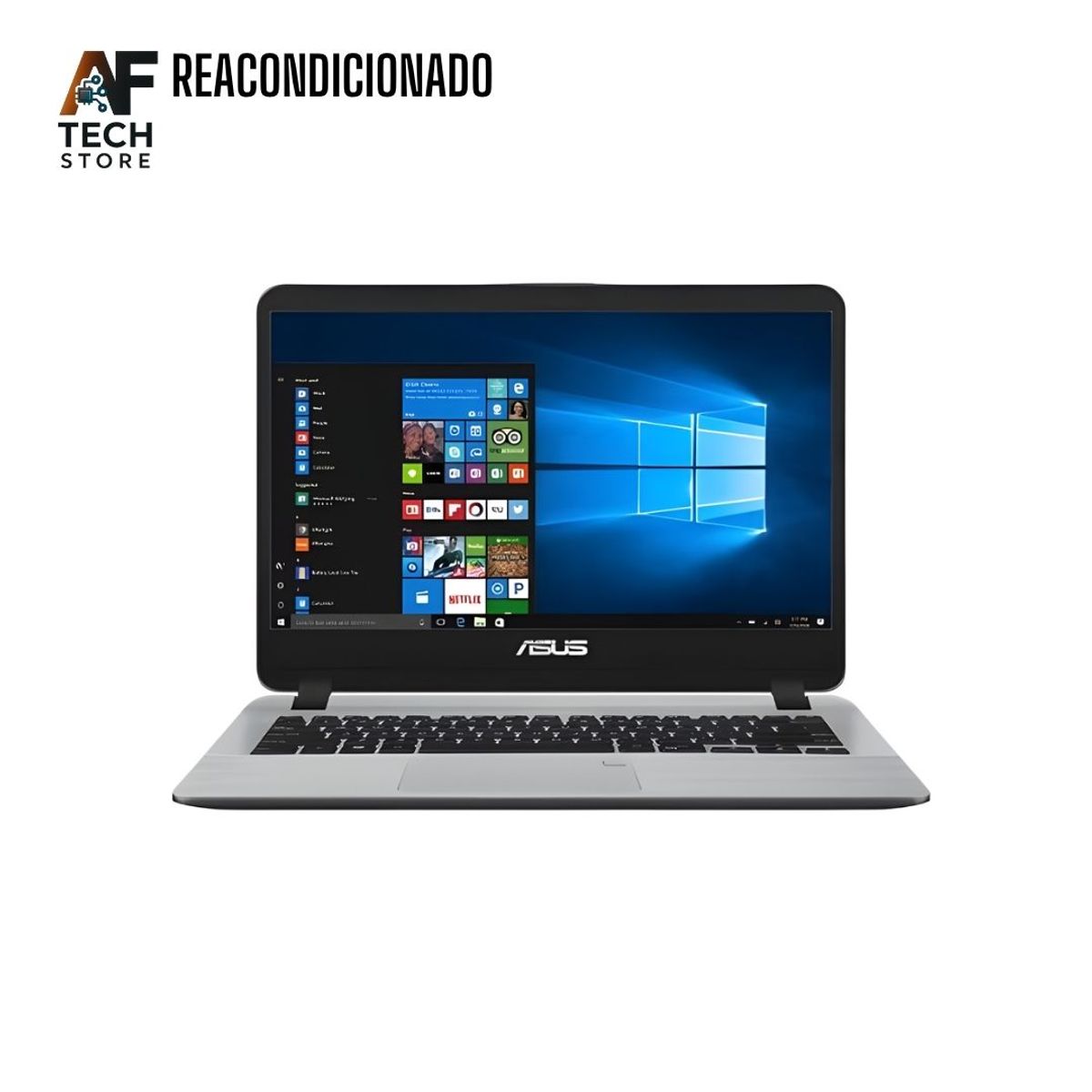 ASUS - Notebook ASUS X407U I3 7th 8GB 256GB - Win11+Office - Reacondicionado Profesional