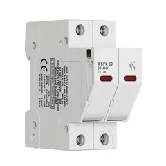 SOLIOT - Portafusible Fotovoltaico Gpv 2 Polos 1000v 10x38mm