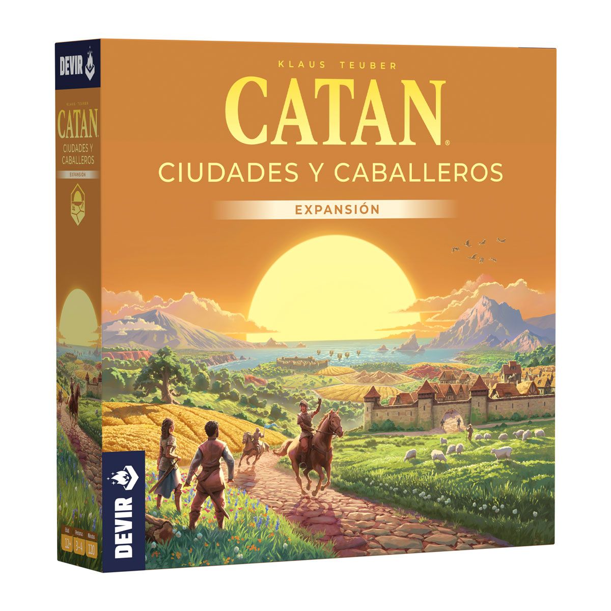 DEVIR - Catán -  Ciudades y Caballeros
