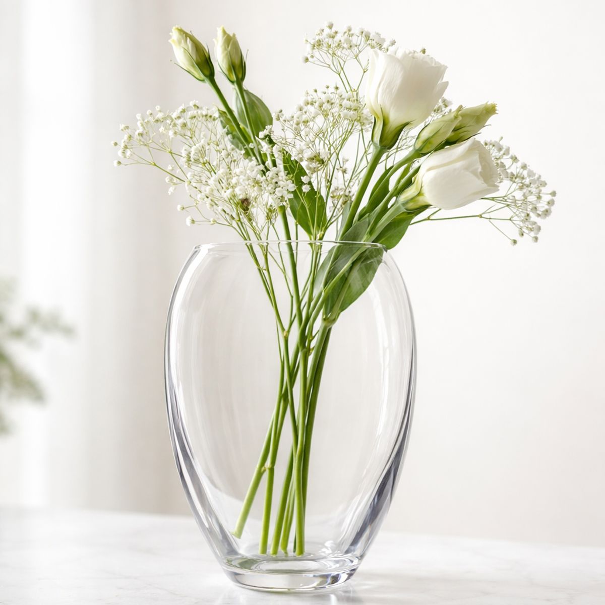 CRISTAL DE BOHEMIA - Florero de cristal Atelier 22,5 cm