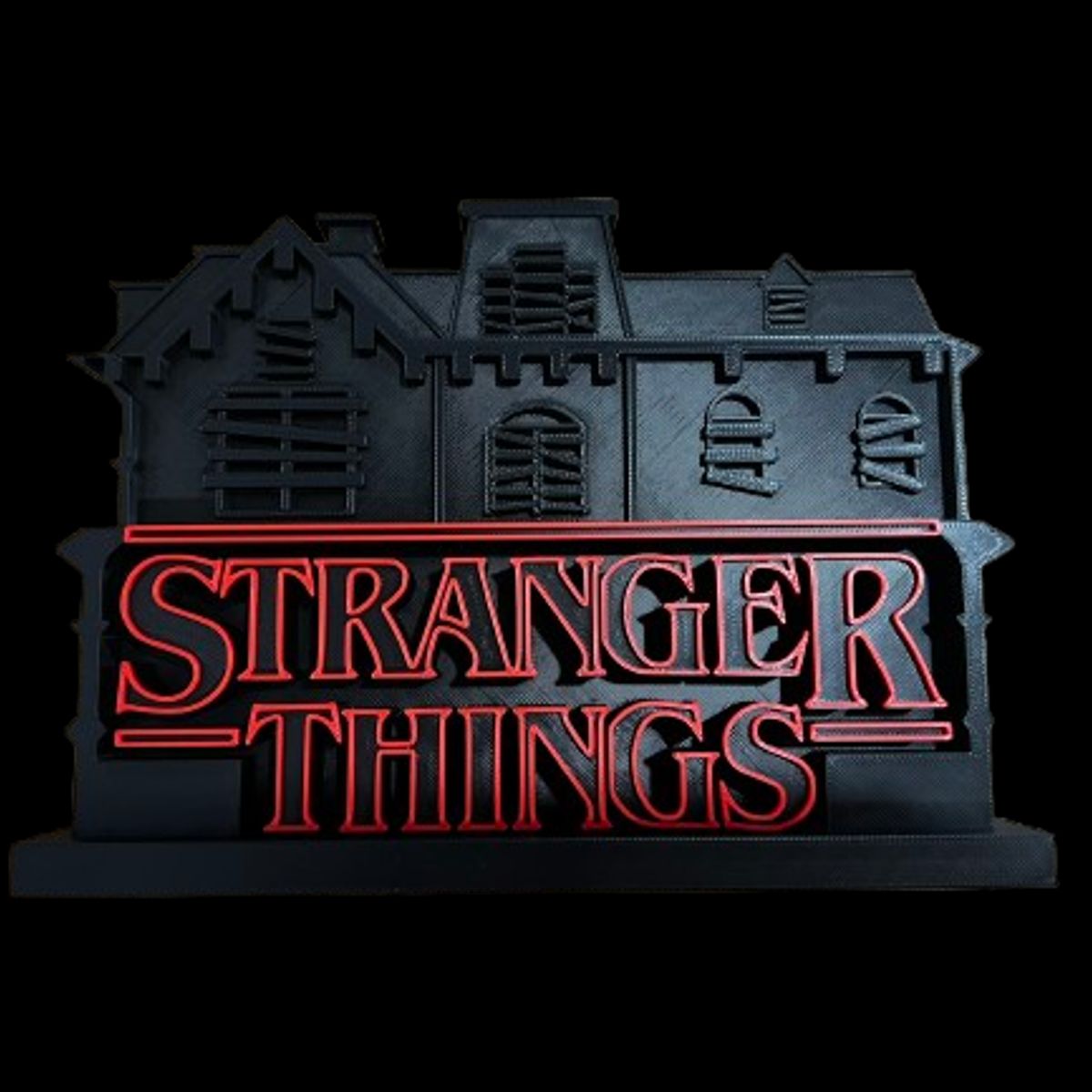 GENERICO - Logo de Stranger Things - Casa Creel