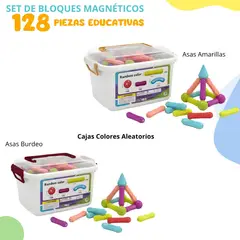 GENERICO - Unidades De Bloques De Construcción Con Barra Magnética