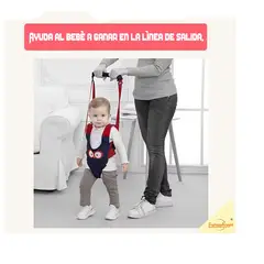 GENERICO - Aprender A Caminar Bebés Cinturón Fulares Portabebés Azulrojo